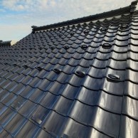 射水市N公民館様　瓦更新